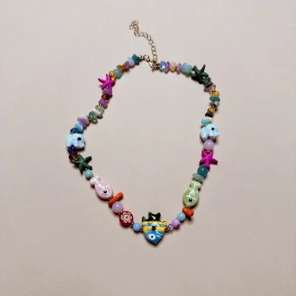 Fish Necklace S939 - Picture 3 of 4